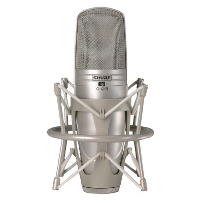 Shure KSM-44 Large Dual Diaphragm Premium Studio Microphone with 3 Adjustable Polar Patterns